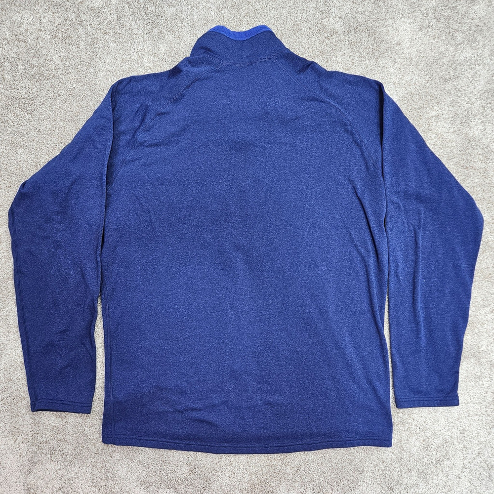 Patagonia R.5 Top Half Zip Pullover Base Layer Mens Large Blue Regulator - Picture 3 of 10
